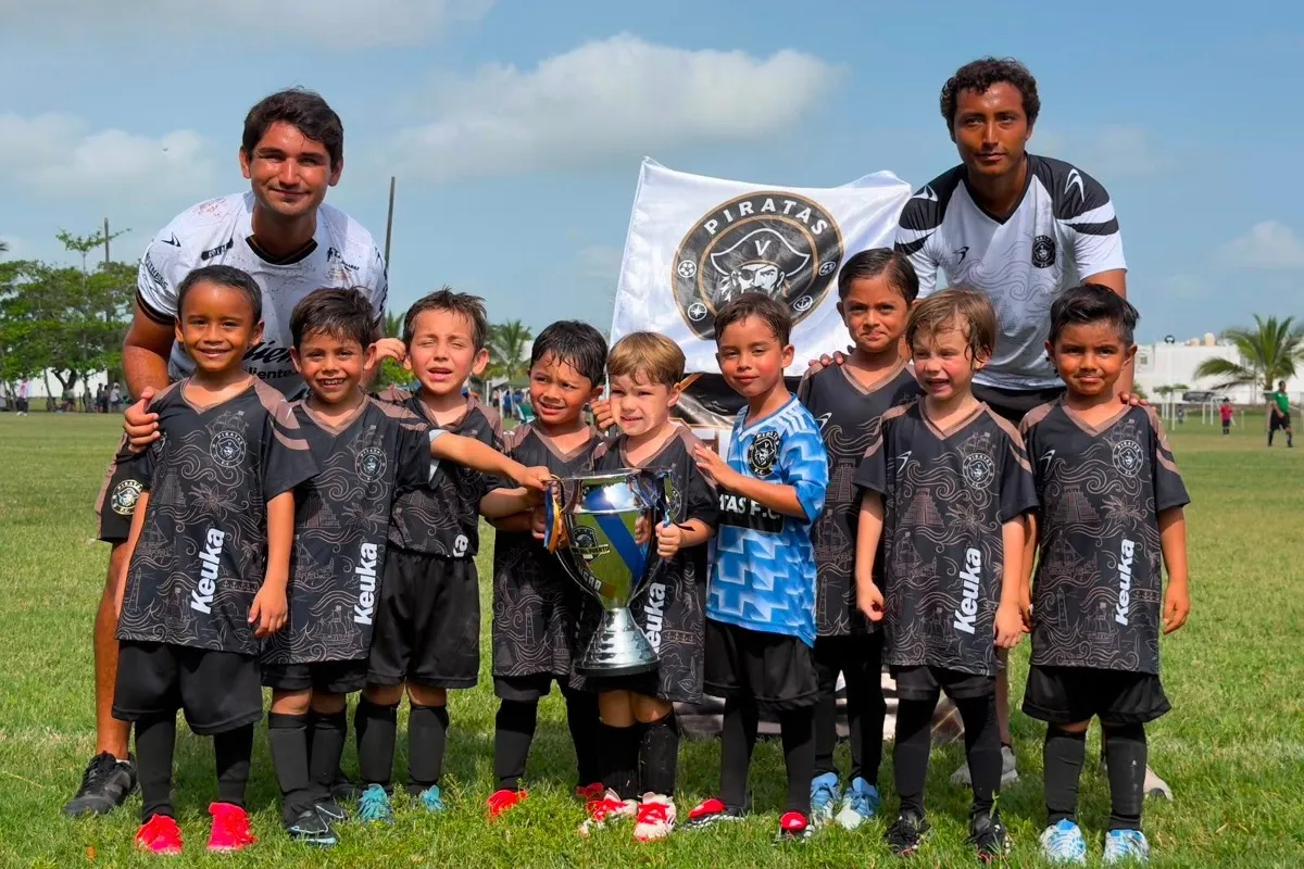Destaca Academia Piratas FC Punta Tiburón en la Copa del Puerto 