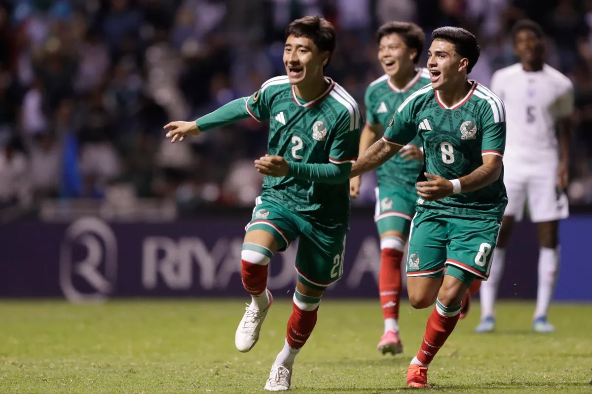 México Sub-20 golea a Panamá y asegura boleto al Mundial 2027
