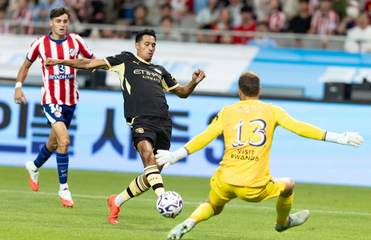 Manchester City remonta al Atlético de Madrid en amistoso de pretemporada