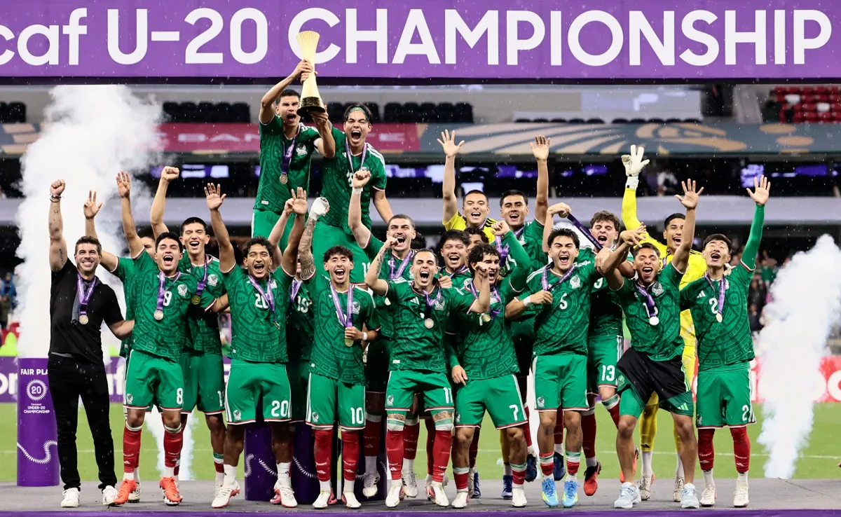 México vence a Estados Unidos y es campeón del Campeonato sub-20 de la Concacaf