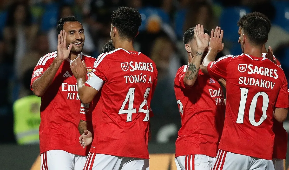 Con una épica goleada, Benfica humilla a su rival en la Liga de Portugal 