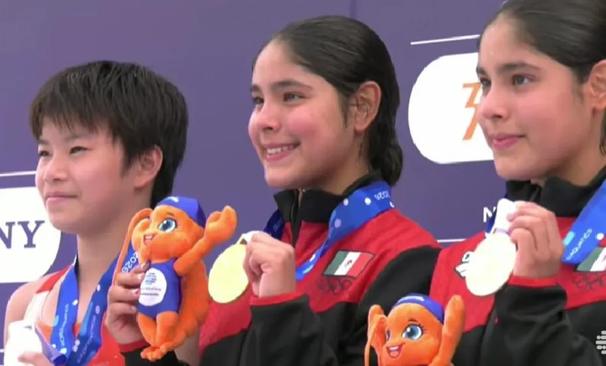 Mía y Lía Cueva vuelven a darle medallas a México en el Mundial Juvenil de Clavados 