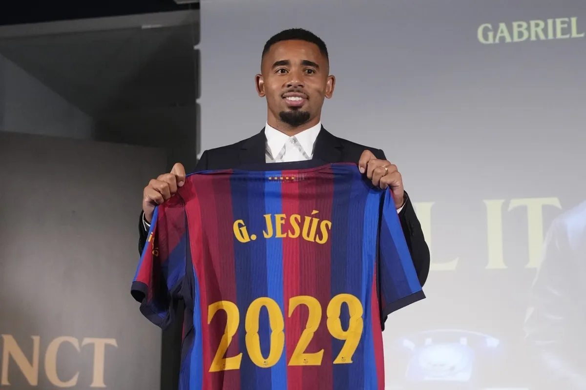Las primeras palabras de Gabriel Jesus como nuevo refuerzo del Barcelona 