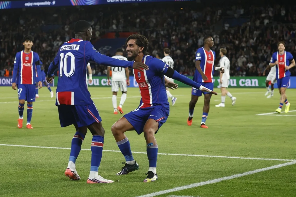 PSG inicia con goleada su camino al tricampeonato de Champions League 