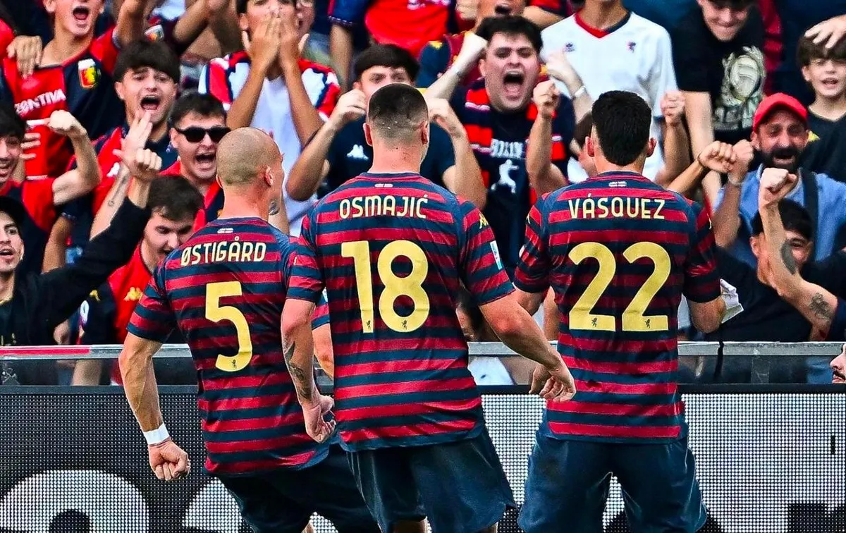 ¡El show de Johan Vásquez! Marca gol y después lo expulsan en la Serie A