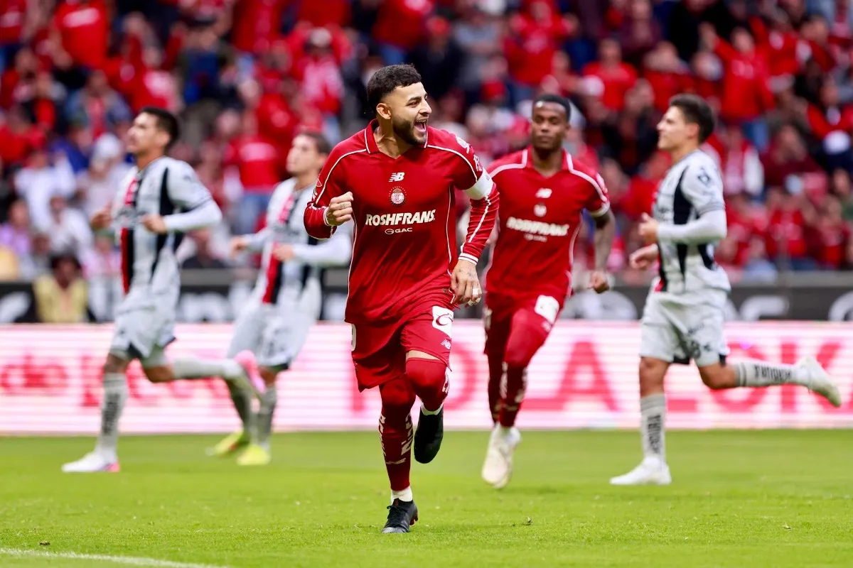Toluca le propina tremenda goleada al Atlas 