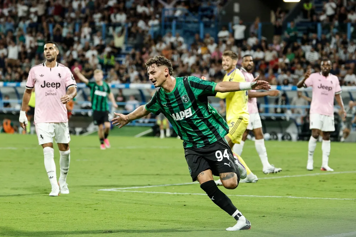 Sassuolo acaba con la Juventus en los últimos minutos