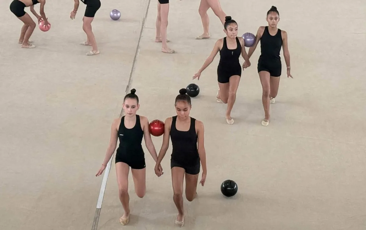 Veracruzanas destacan en pruebas para formar la Preselección Nacional de Gimnasia Rítmica