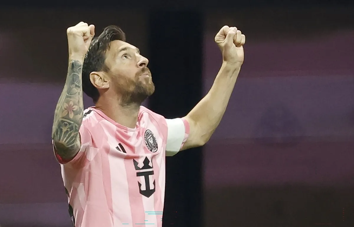 Lionel Messi marca su gol 100 con el Inter Miami, se lo anotó a Cruz Azul
