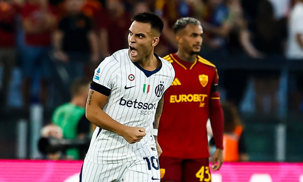 Inter de Milán viene de atrás y rescata el empate ante la Roma 
