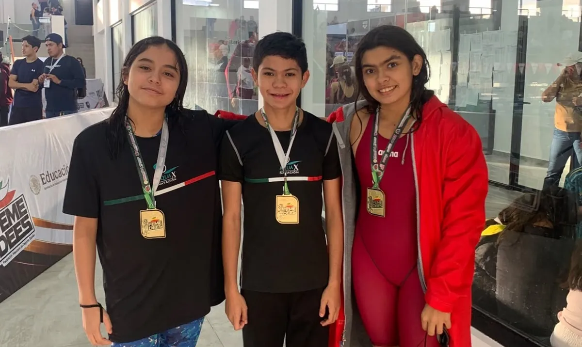 Veracruz destaca con varias medallas en la Gimnasiada Nacional de Natación 