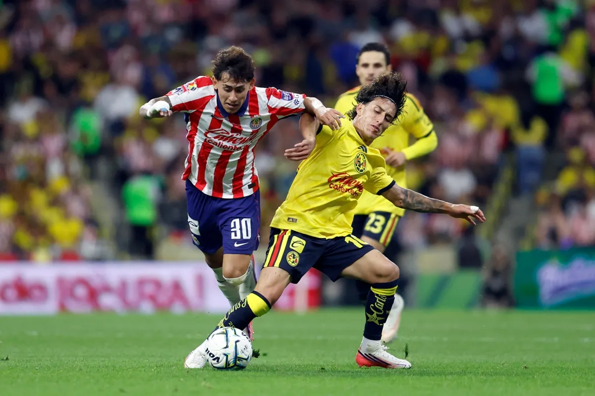 ¡Partidazo! América reacciona y empata con Chivas en el Clásico Nacional 
