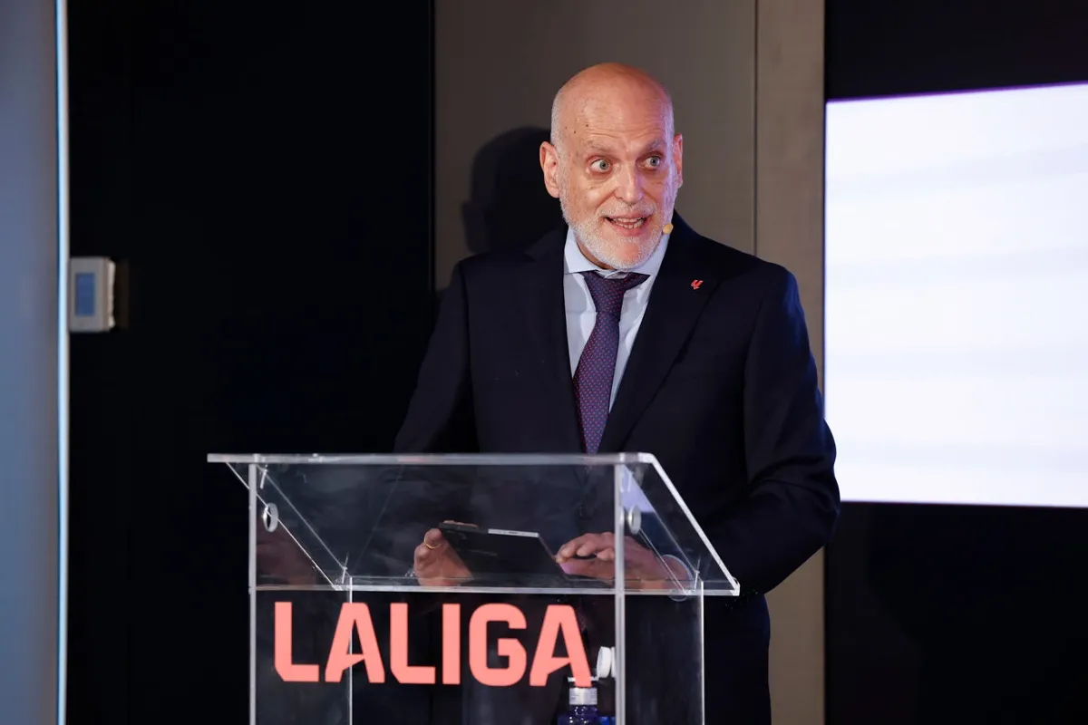 Presidente de LaLiga de España arremete contra el Real Madrid por sus críticas al arbitraje
