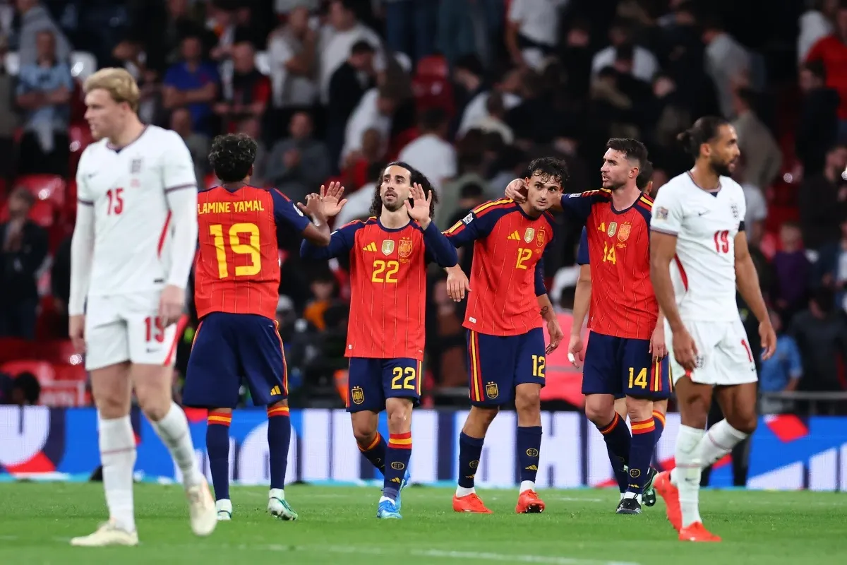 España conquista Wembley tras superar a Inglaterra en la Nations League 