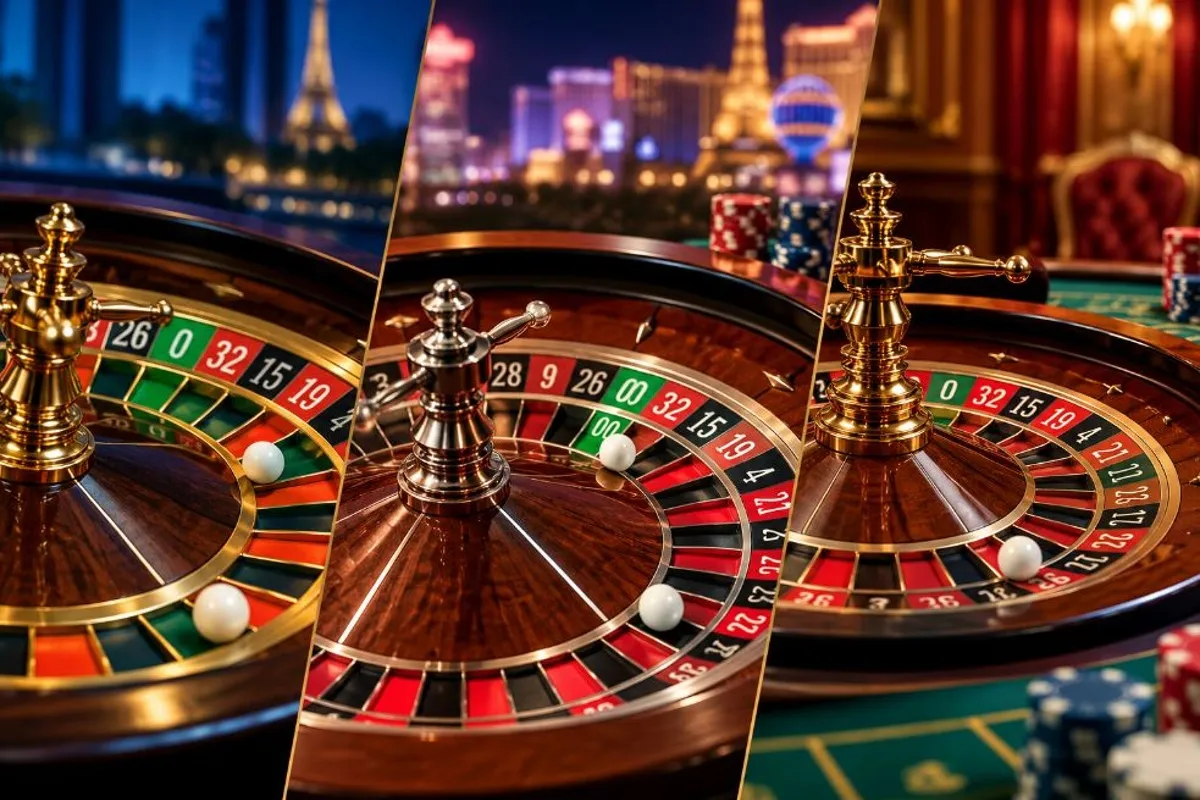 Ruleta europea, americana y francesa: diferencias que sí afectan tus probabilidades
