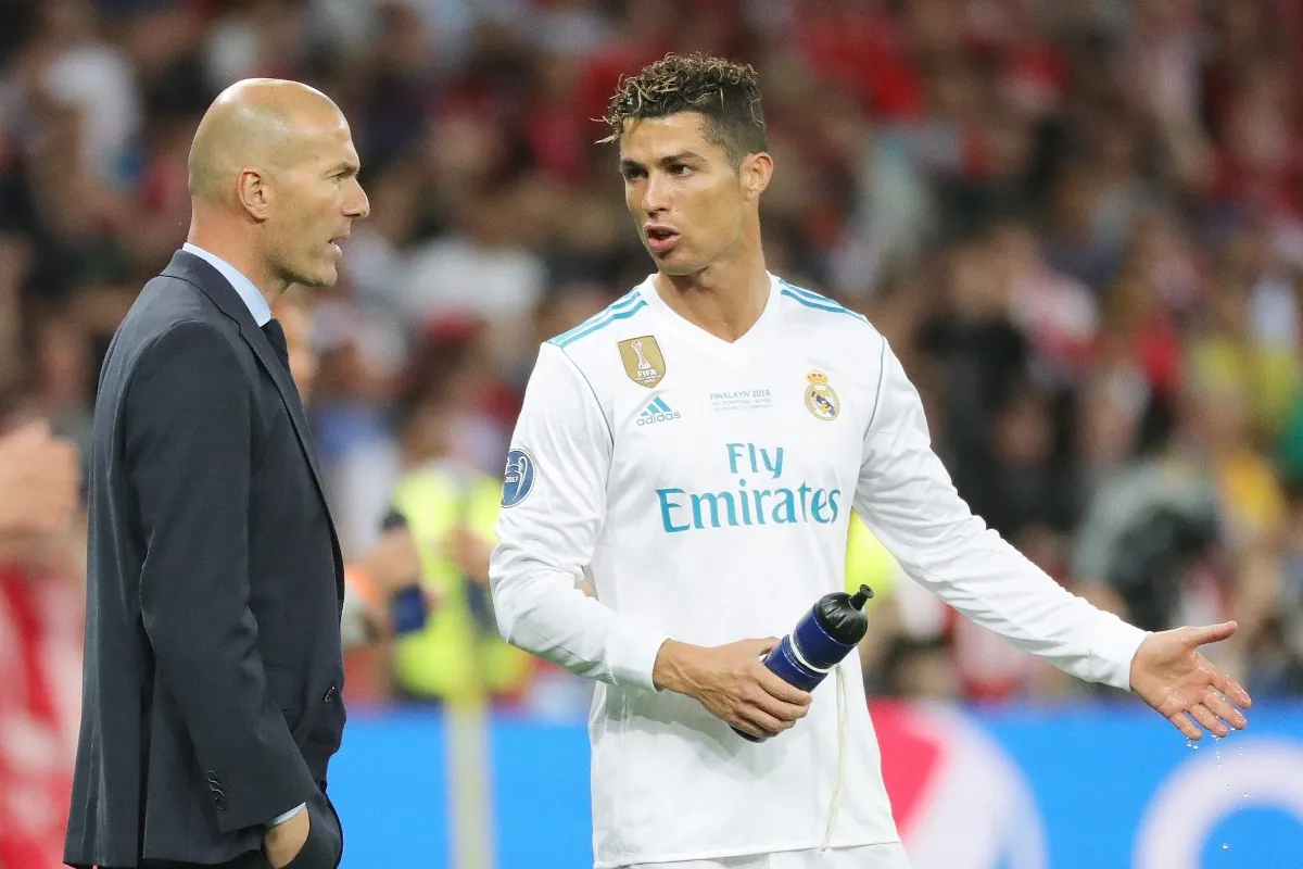Zidane sale en defensa de Cristiano Ronaldo tras polémica en Portugal