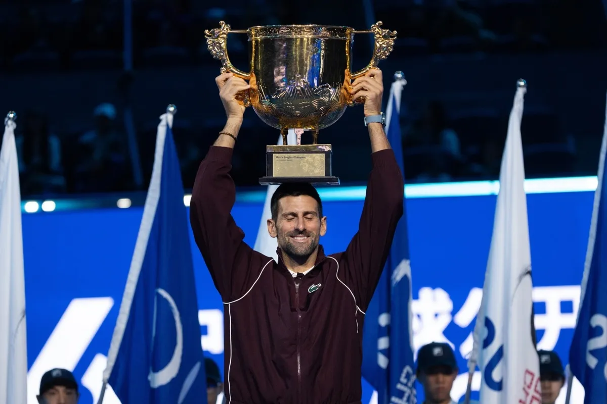 Tenis: Novak Djokovic conquista el Abierto de China
