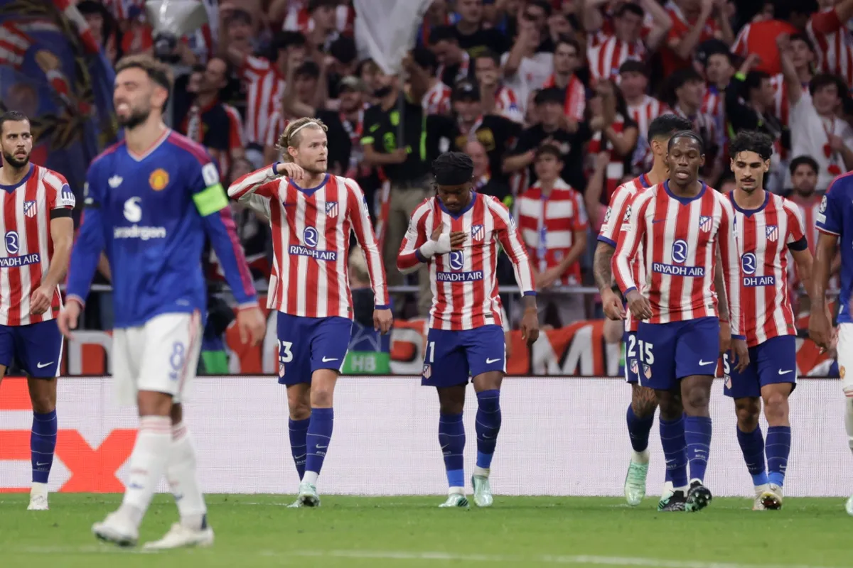 Atlético de Madrid despierta y se impone al Manchester United en la Champions