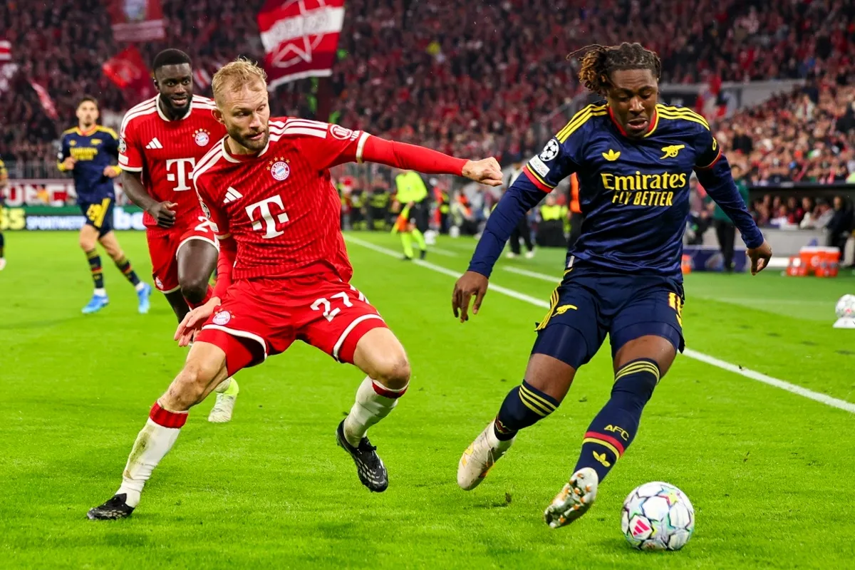 Arsenal rescata el empate ante el Bayern Múnich en Champions 