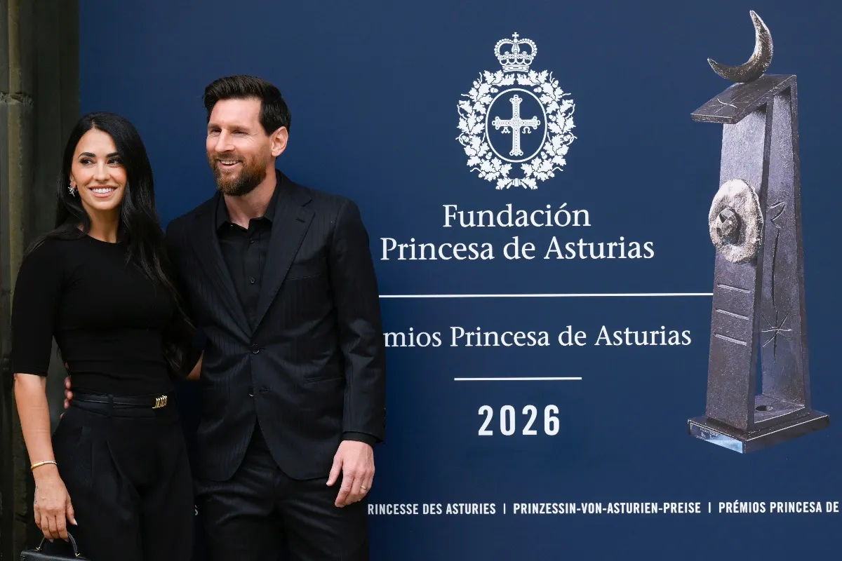 Messi vuelve a España para recibir el prestigioso Premio Princesa de Asturias