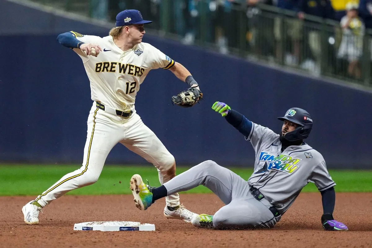 MLB: Milwaukee le pega primero a Tampa Bay en la Serie Mundial 