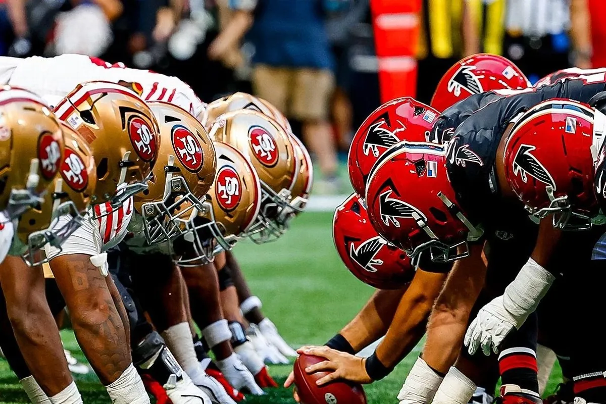 NFL: 49ers pierden su invicto ante los Falcons