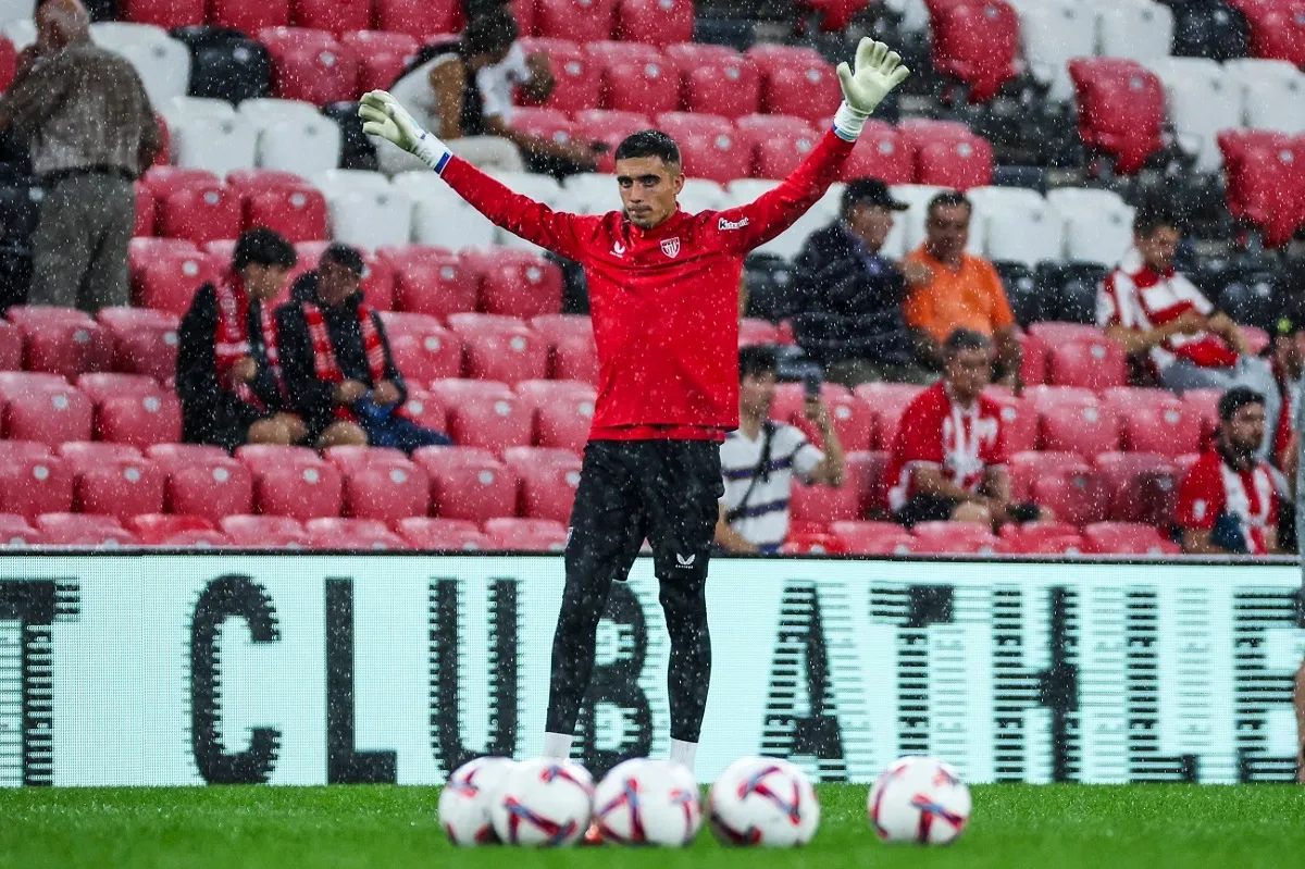 ¡Por fin jugó! Alex Padilla aparece en la portería y Bilbao avanza en la Copa del Rey