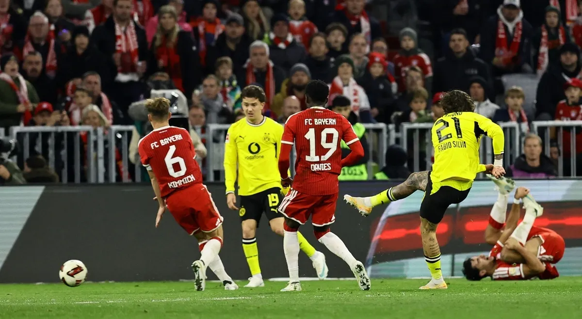 Bayern Múnich y Borussia Dortmund protagonizan intenso clásico alemán que termina en empate