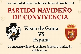 ¡Duelo histórico! Vasco de Gama y España protagonizarán Partido Navideño de Convivencia en Veracruz