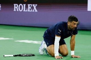 Tenis: Djokovic queda eliminado de Indian Wells  