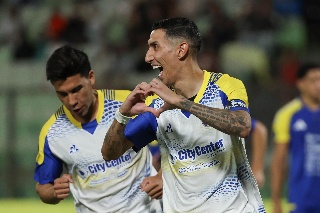 ¡Increíble! Ángel Di María anota por primera vez en la Copa Libertadores y su club golea 