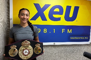 Litzy ‘La Bomba’ Adilene estrena su título como campeona mundial de boxeo 