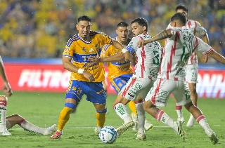 ¿Ya no pesa el volcán? Tigres empata contra Necaxa en el Uni 