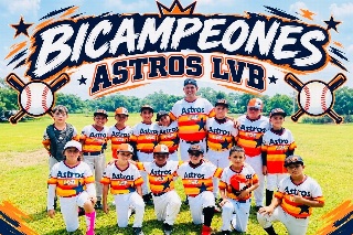 Astros de la Liga Veracruzana de Beisbol son bicampeones del torneo Unidos por el Beisbol