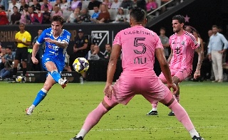 Cruz Azul pierde la Campeones Cup ante el Inter Miami de Messi 
