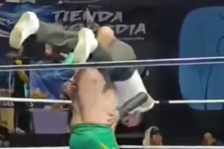 Queda en libertad el luchador Hijo de Fishamn tras causar muerte de un referí