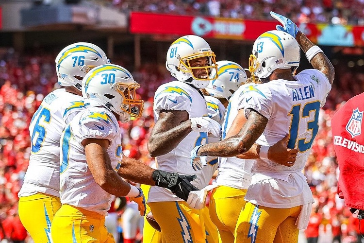 NFL: Chargers se impone a los Chiefs