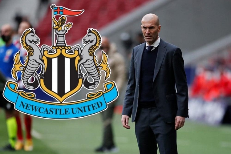 Zidane se negó a dirigir al multimillonario Newcastle 