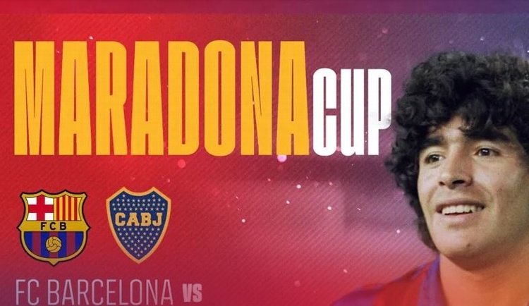 Barcelona y Boca jugarán la Maradona Cup