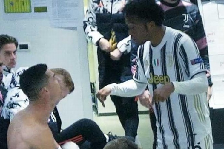 Revelan fuerte discusión entre Cristiano y Cuadrado en la Juventus (VIDEO)