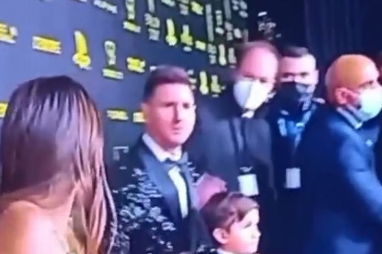 Messi defiende lugar de su esposa en el Balón de Oro (VIDEO)