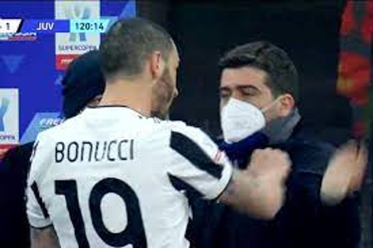 Bonucci a punto de golpear a dirigente del Inter (VIDEO)