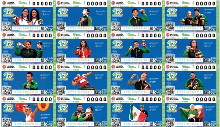 Atletas Olímpicos en los cachitos de la Loteria Nacional (VIDEO)