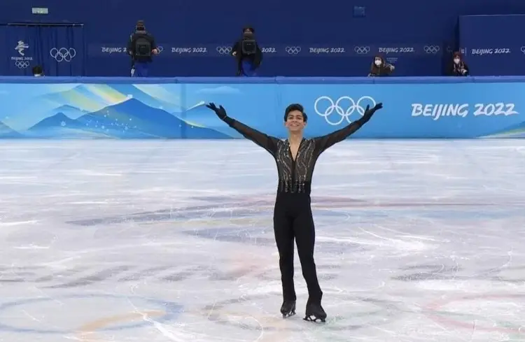 Donovan Carrillo brilla en la final de Patinaje Artístico