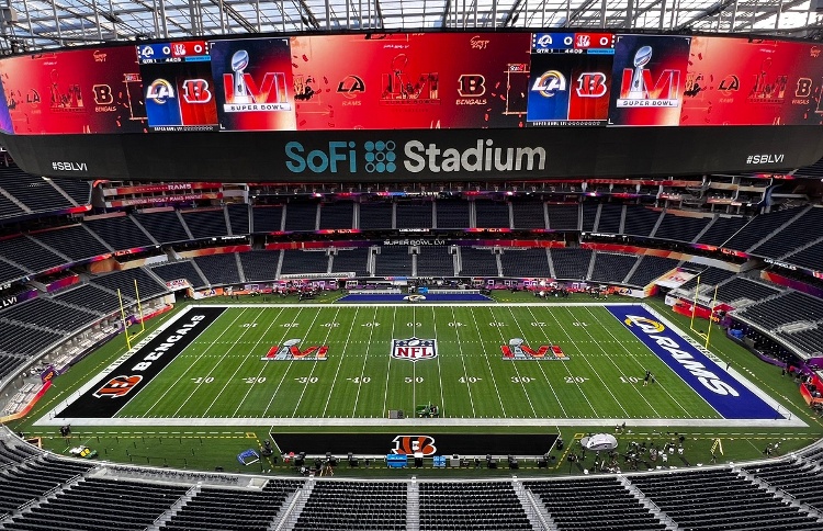El espectacular estadio donde será el Super Bowl LVI (VIDEO)