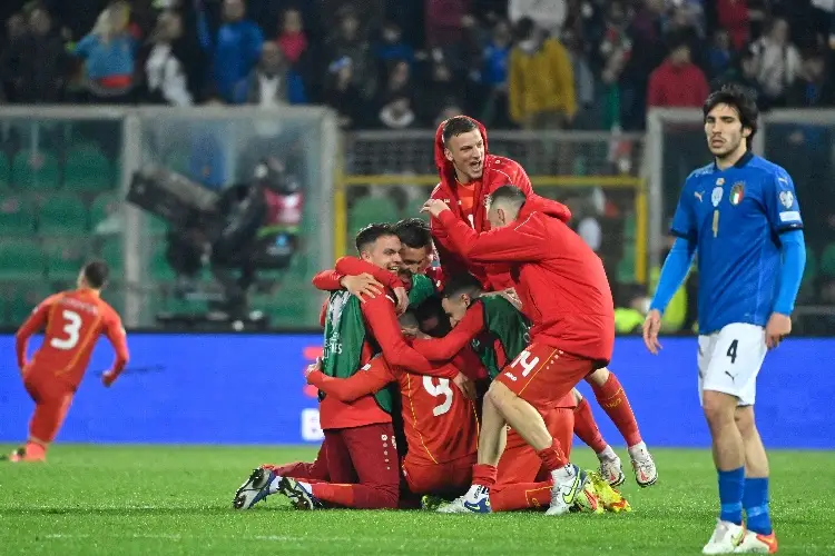 Así fue el gol que dejó a Italia fuera de Qatar 2022 (VIDEO)