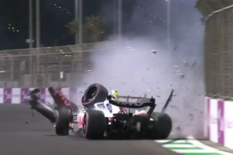Escalofriante accidente de Mick Schumacher  (VIDEO)