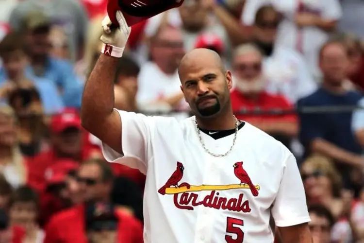 Pujols llegó a producir con los Cardenales