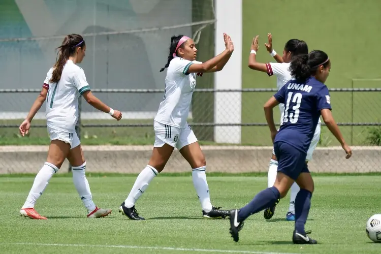 Tri Femenil Sub-17 derrota a Pumas en duelo de preparación