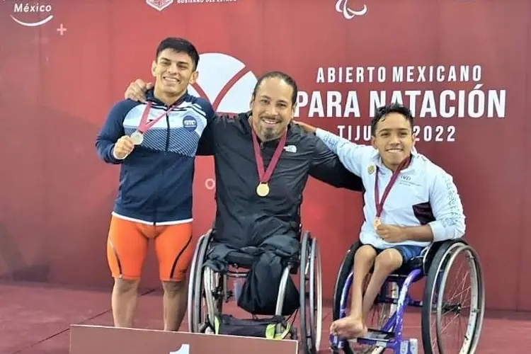 Cumplen veracruzanos en  Abierto Mexicano de Para Natación